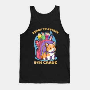 Ready to Attack 5th Grade Tank Top